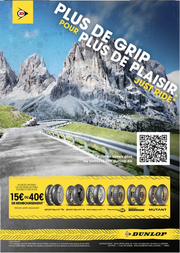 PROMOTION SUR LES PNEUS DUNLOP